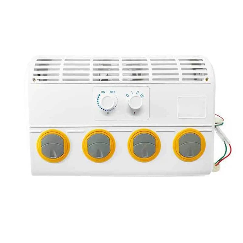 Gruppo evaporatore ventola ventilatore condizionatore d'aria universale A/C per parti del trattore escavatore furgone per autobus pesanti 12V 24V