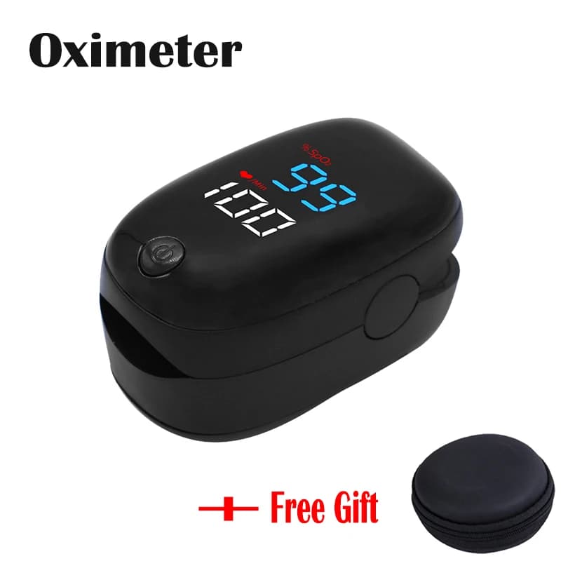 Medical portable oxygen finger pulse oxymeter in blood cardiofrequentimeter oxymeter Meter Oximeter De Dedo Saturometro for family