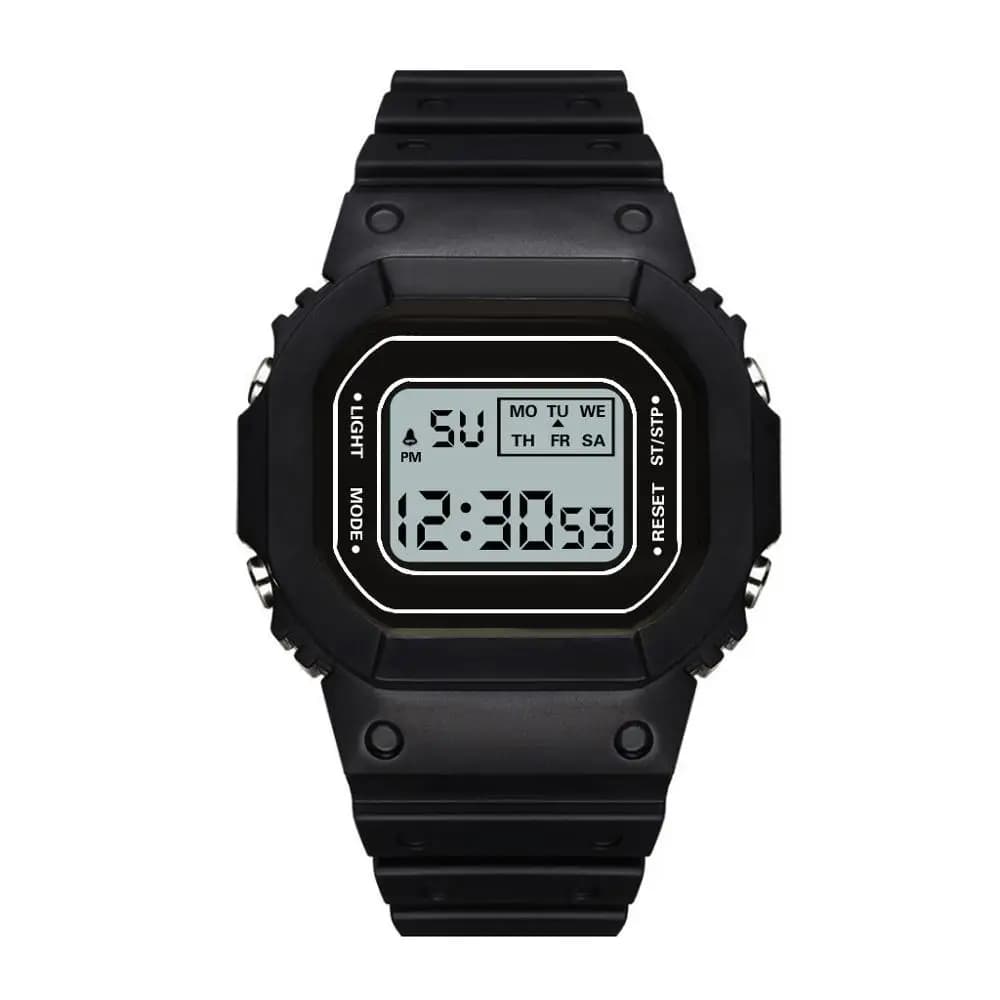 Men's Digital LED Watch Women's Waterproof Sports Watch for Men Silicone Military Wrist Watch with Hodinky Reloj Hombre Date