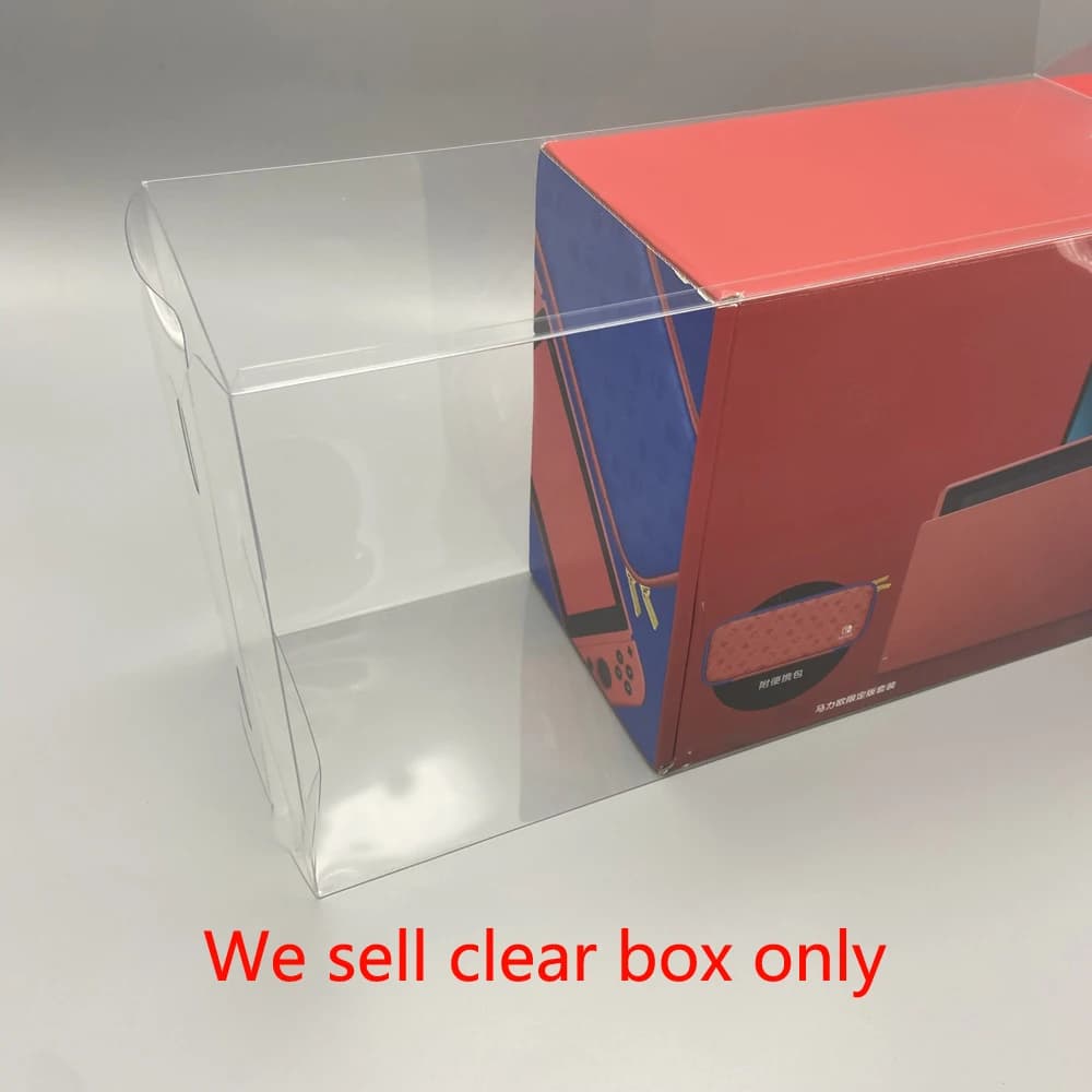 Scatola di raccolta Display trasparente per Switch per Marioe 35th Anniversary Red Limited Edition game storage protection box