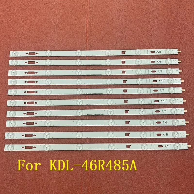 10pcs/set LED backlight bar for SONY 46inch TV KDL-46R485A LG TV innotek 46inch NDSOEM A B Type REV0.1