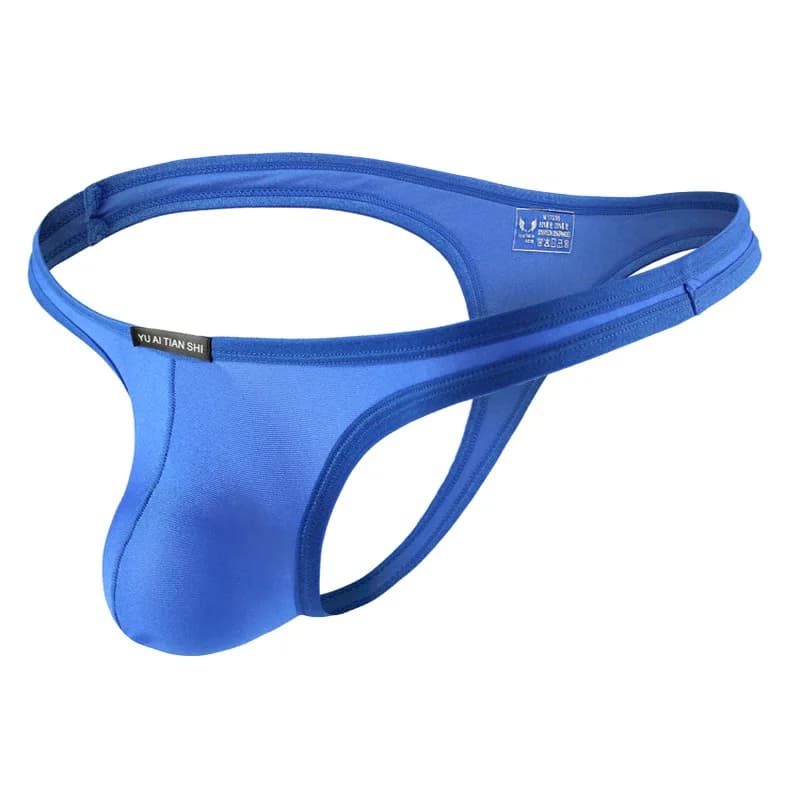 Intimo sexy Perizoma da uomo Perizoma da uomo Nylon Moda Sospensorio Mini Slip Bikini T-back Pantaloncini Sospensorio Cueca Mutande