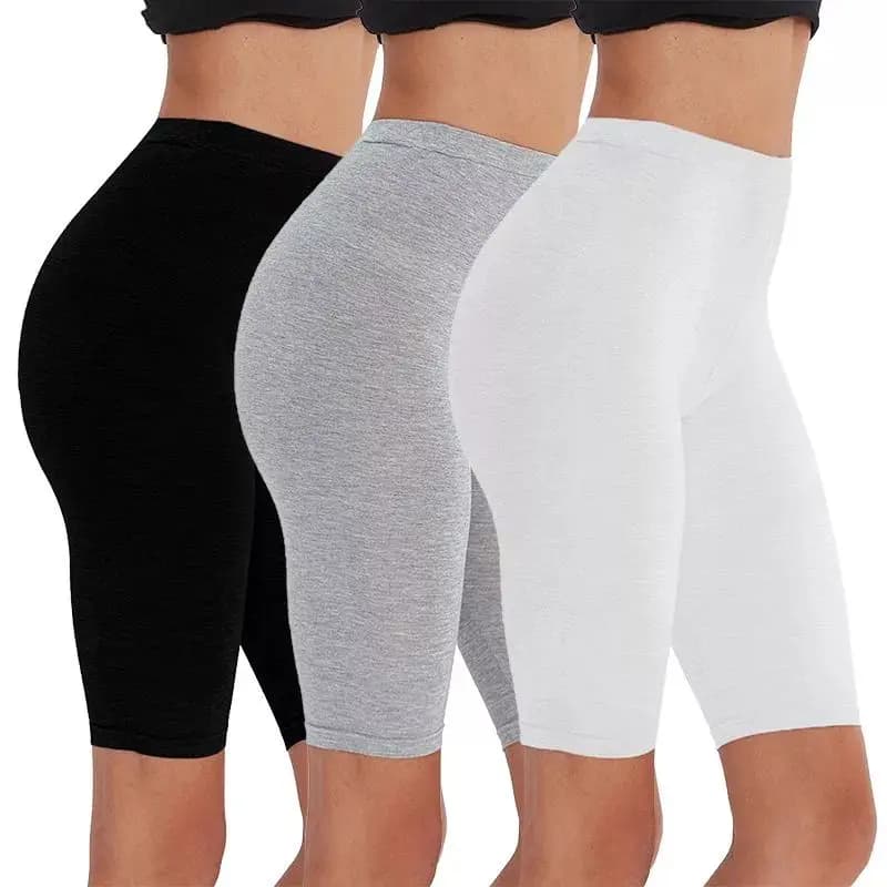 2 pz/3 pz Confezione Eco-Friendly Viscosa Spandex Legging Shorts Per La Donna Fitness Active Wear Molto Morbido E Confortevole M30181