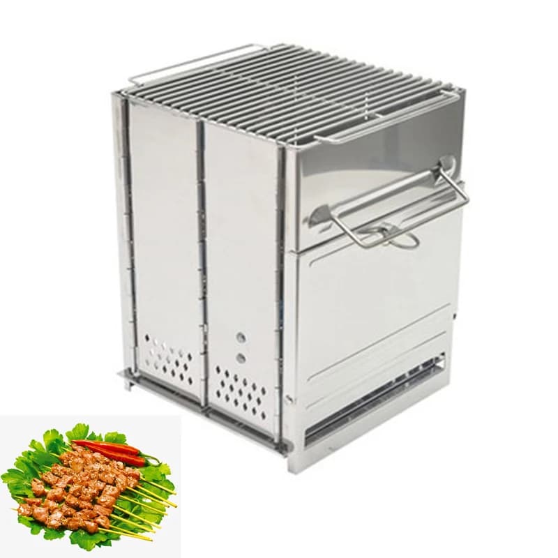 Wood Stove for Camping, Exterior Equipment, Portable Stove for Picnic, Camping Kitchen Accessories