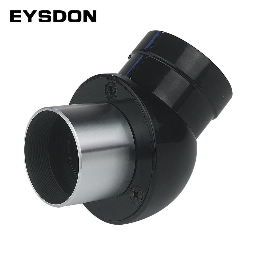 EYSDON adattatore diagonale a 45 gradi prisma diagonale da 1.25 pollici per oculare telescopio astronomico