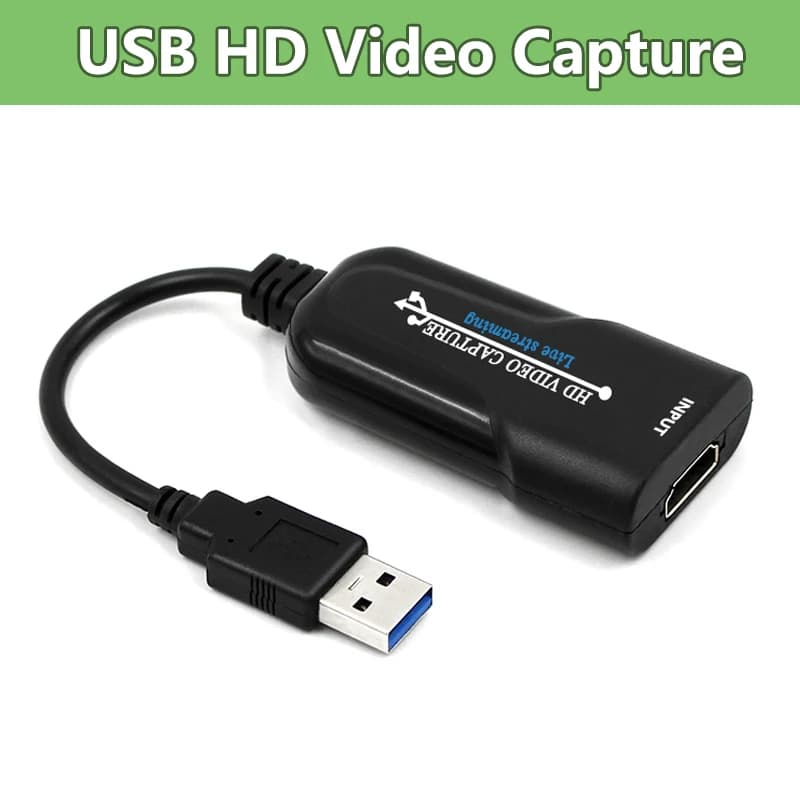 Nuovo arrivo Scheda di acquisizione video USB Dispositivo di acquisizione video HDMI Videoregistratore per videocamera DVD PS4 Streaming live