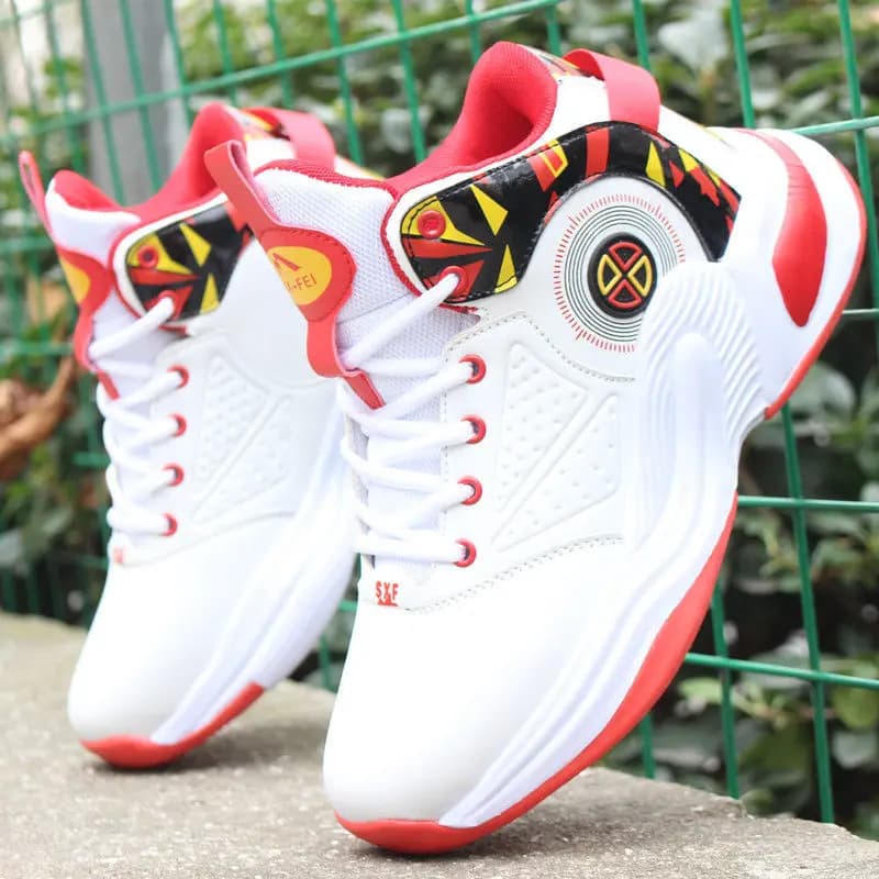 Scarpe da basket da uomo Sneakers alte da uomo Outdoor traspirante antiscivolo Moda atletica Scarpe sportive da tennis Zapatillas maschili