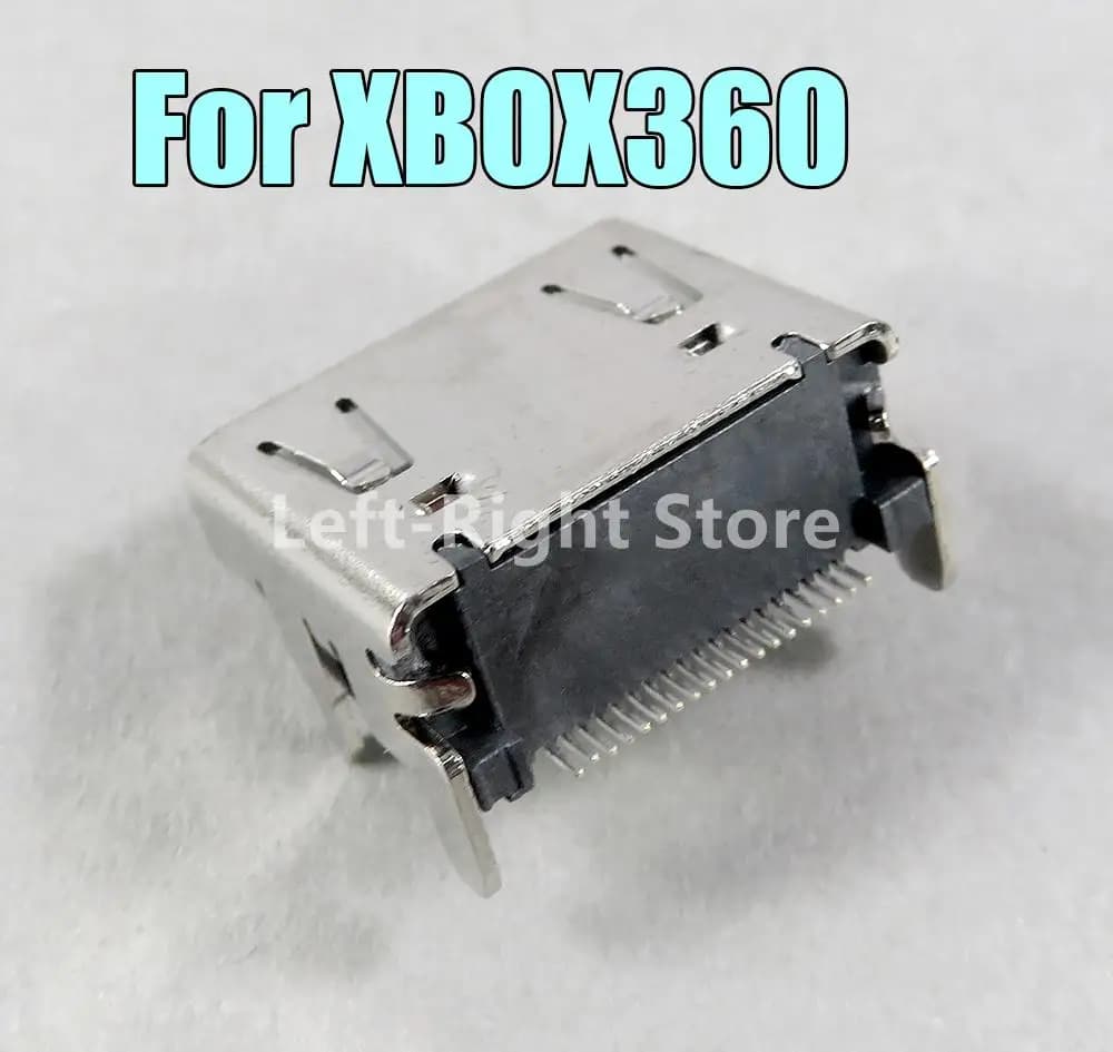 10 pezzi nuovi kit di sostituzione presa connettore porta compatibile HDMI per accessori console Xbox360 XBOX 360