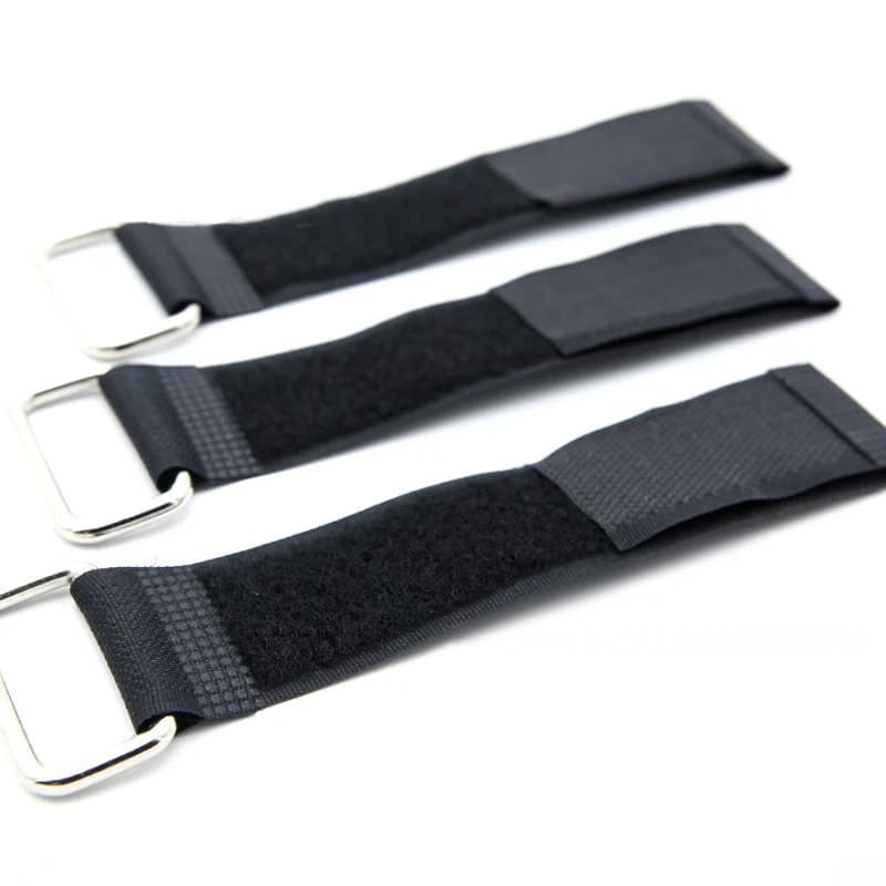 Cinghie da imballaggio in materiale di nylon legate con fibbia in ferro nero Ganci e anelli Cinghie per riporre oggetti di abbigliamento Cintura di finitura