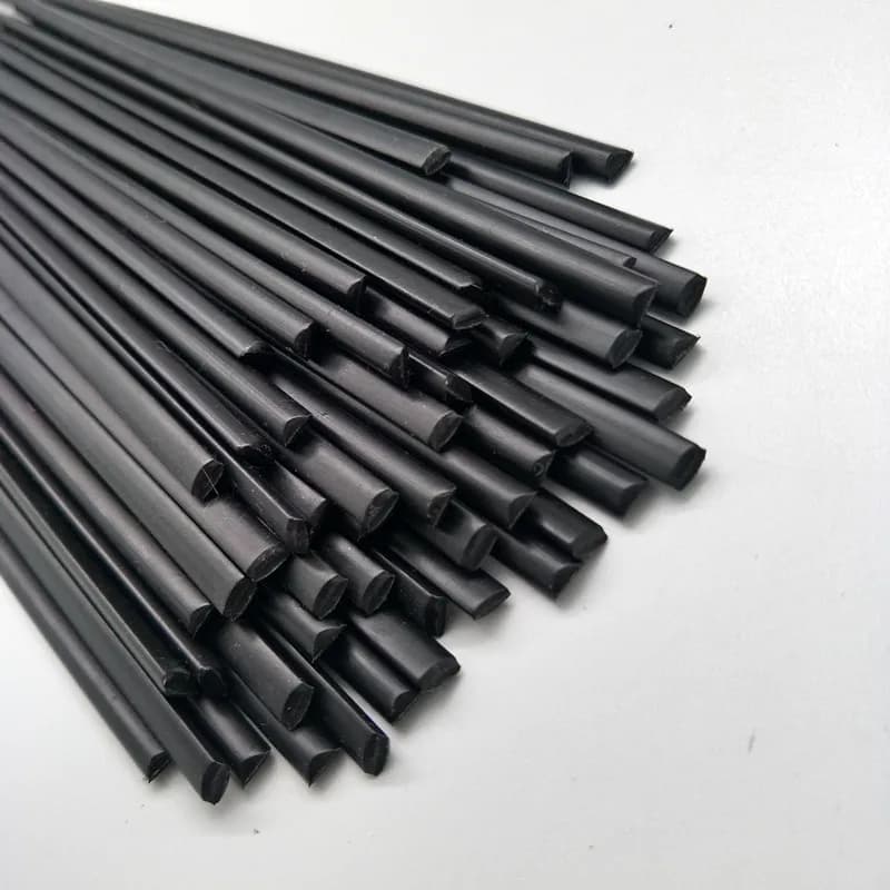 PP Plastic welding rods (3mm) black, pack of 200mm* 40 pcs /triangular shape/welding supplies