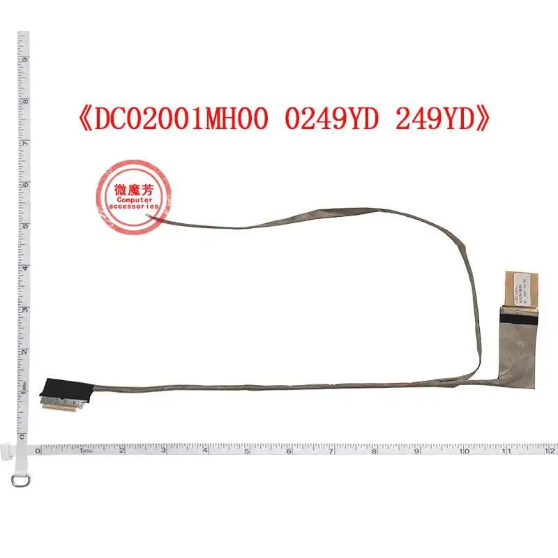 Flexible video screen for Dell Inspiron 5721 3721 5737 LCD LVDS LVDS Display tape cable DC02001MH00 0249YD