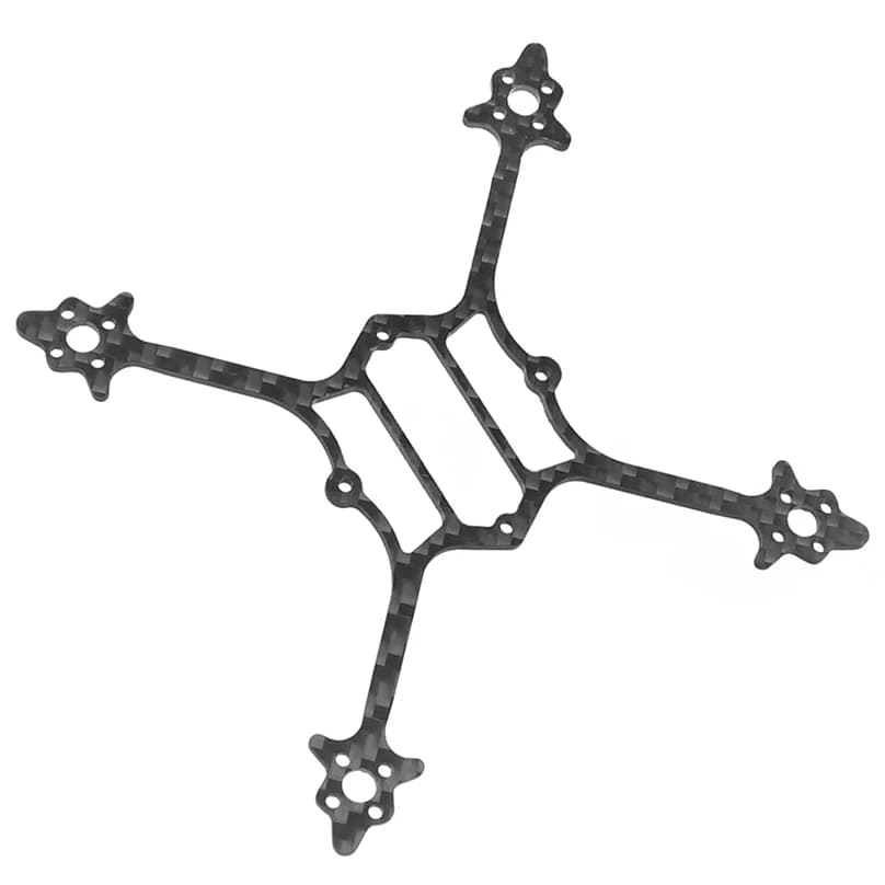 Interasse 115mm Piastra inferiore 3K in fibra di carbonio per Happymodel Crux3 Quadcopter FPV Racing Drone Pezzi di ricambio