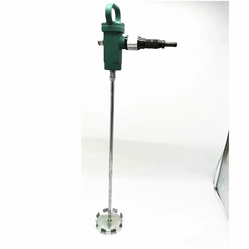 TJ3 Agitatore pneumatico portatile Miscelatore Vernice Frullatore portatile Miscelatore a prova di esplosione Agitatore 100MM 18000RPM 0,63MPA
