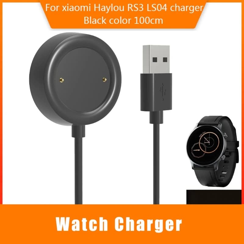 Supporto per supporto per Dock stabile per caricabatterie Smartwatch adatto per XIAOMI hay485 RS3 LS04 supporto per cavo di ricarica Base per adattatore di alimentazione