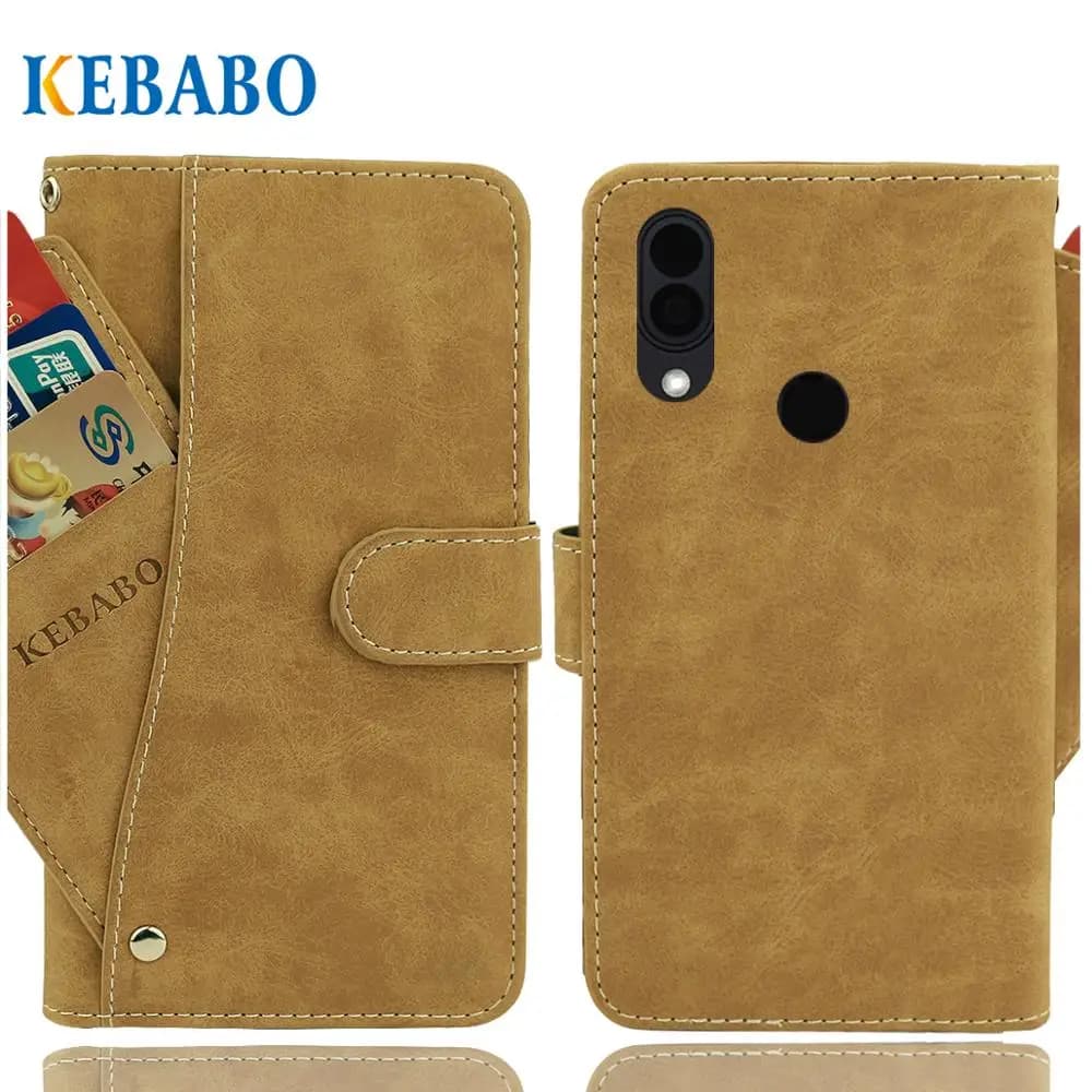 Vintage Leather Wallet Caterpillar Cat S62 Pro Case 5.7" Flip Luxury Card Slots Cover Magnet Phone Protective Cases Bags