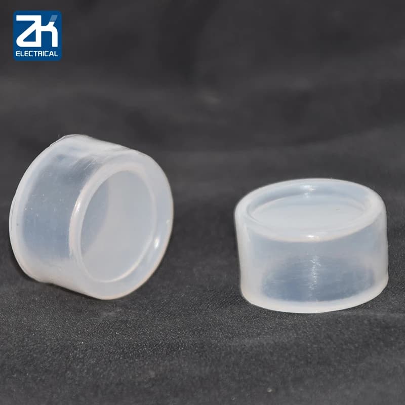 Push Button Switch Cap PBC Apply to 22mm Mount LAY7 LA38 LAY37 Switch Accessories Waterproof Dustproof (100PCS)