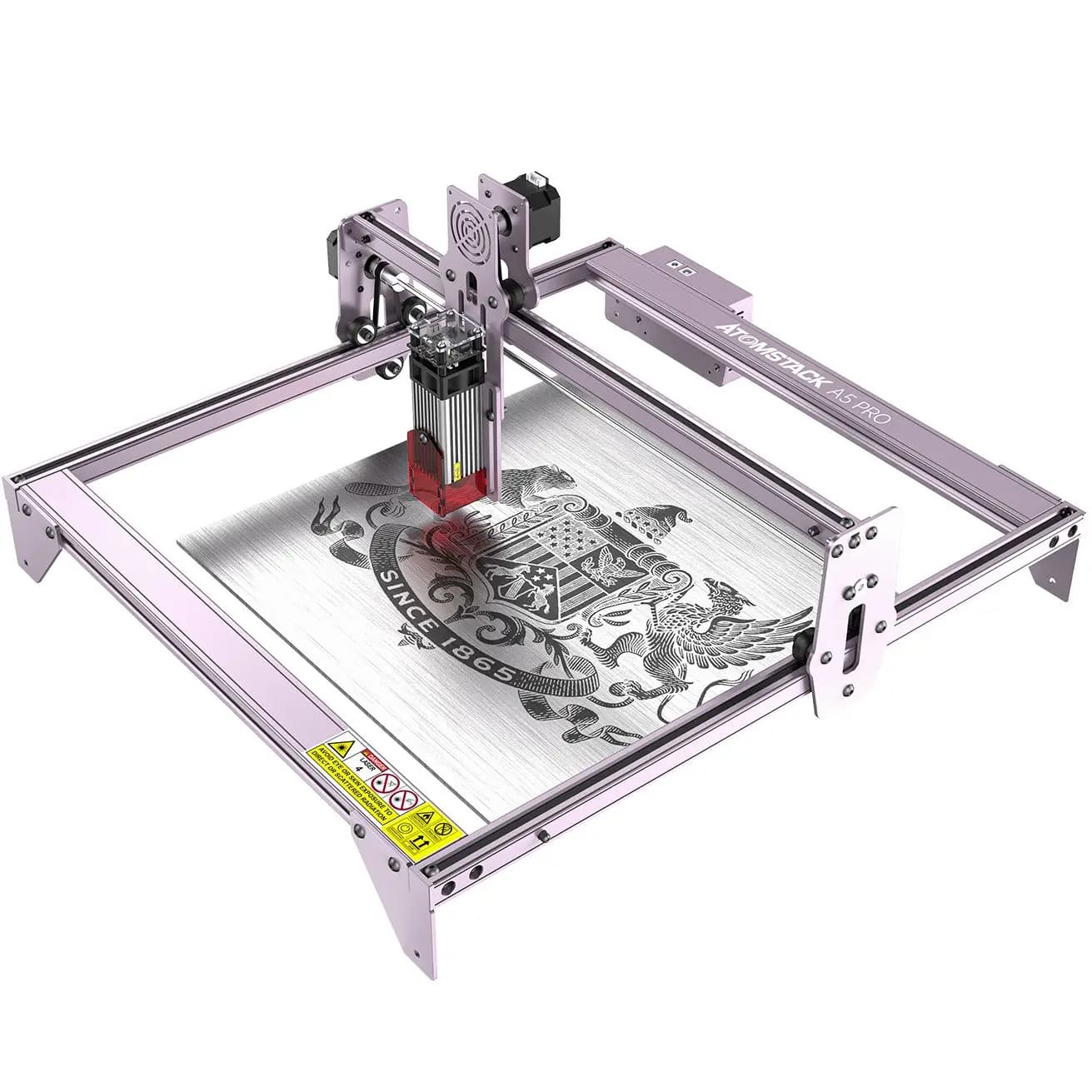 Macchina per incisione laser ATOMSTACK A5 Pro 40W Mini incisore Legno Pelle Metallo Acrilico Router CNC Stampante Intaglio Taglierina da tavolo