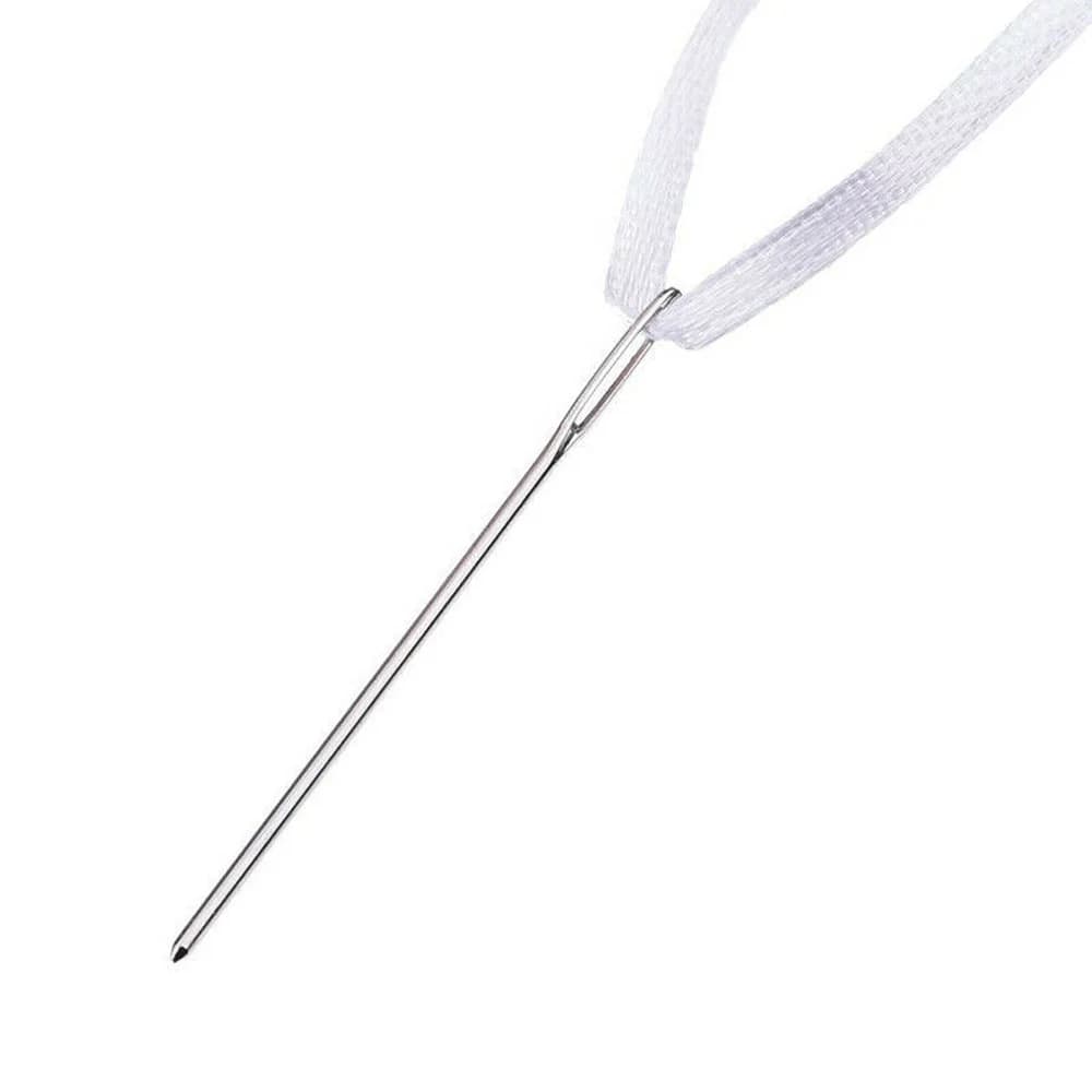 Stainless Steel 9Pcs Stitch Leather Thread Stitchery Sewing Needles Sewing Accessories Knitting Needle Embroidery Tool