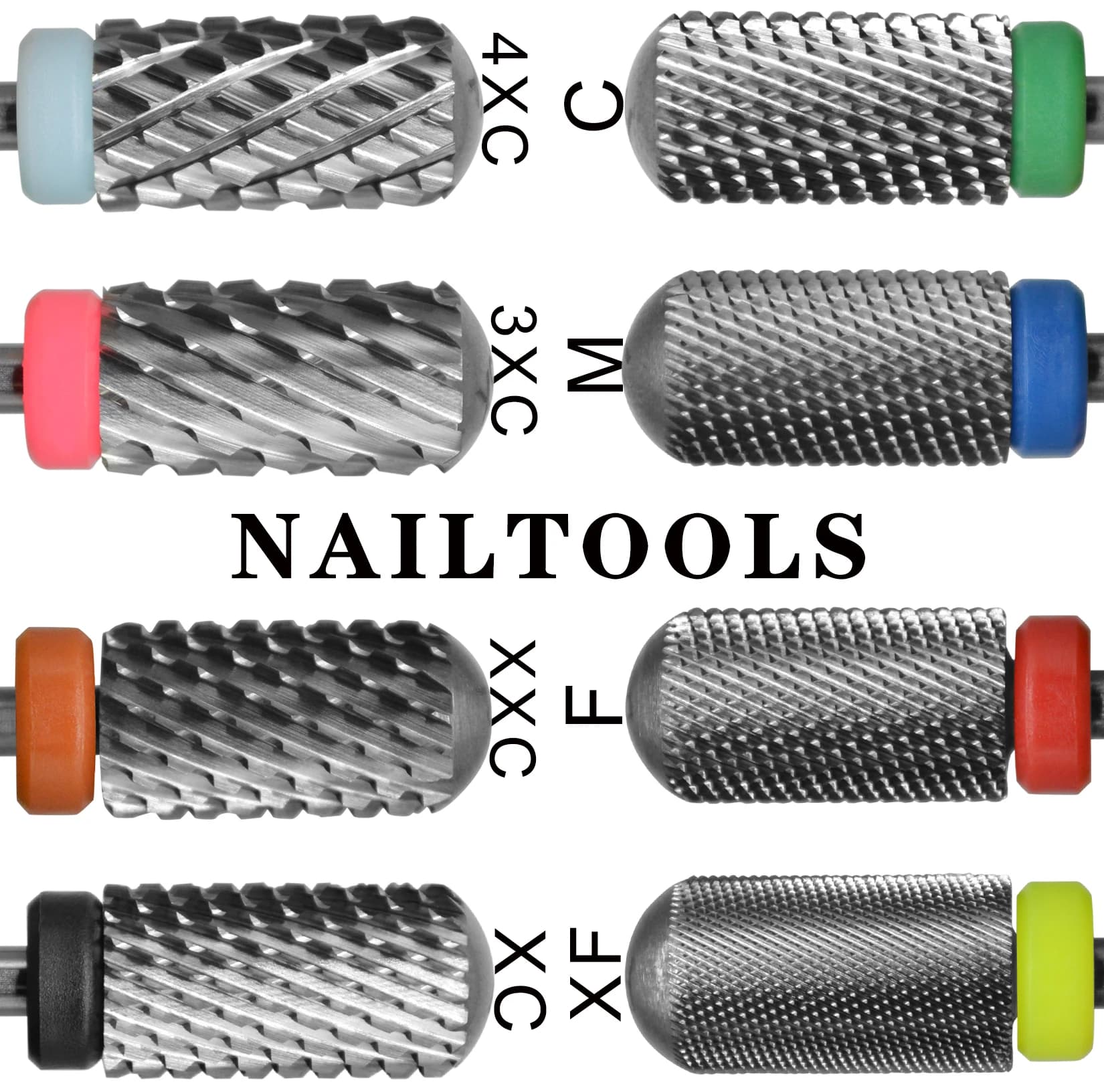 6.6 Original Large Barrel Round Smooth top steel Carbide nail drill bits Efrat Urieli linux OEM Customized packaging
