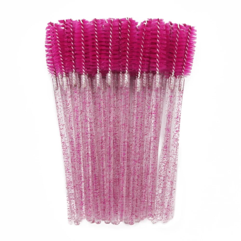 ANNAFRIS Disposable 50 Pcs/Pack Eyelash Extension Brush Mascara Applicator Eyebrow Brush Eye Lashes Premium Makeup Tools