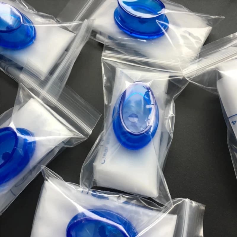 Maschera CPR monouso portatile bocca a bocca risparmio rapido per viaggi kit di pronto soccorso per campeggio all'aperto accessori