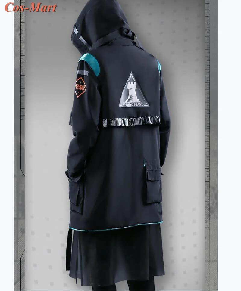 Cos-Mart Gioco Arknights Dottore Costume Cosplay RHODES ISLAND Moda Bello Uniforme Da Combattimento Maschile Gioco di Ruolo Del Partito Abbigliamento S-XL