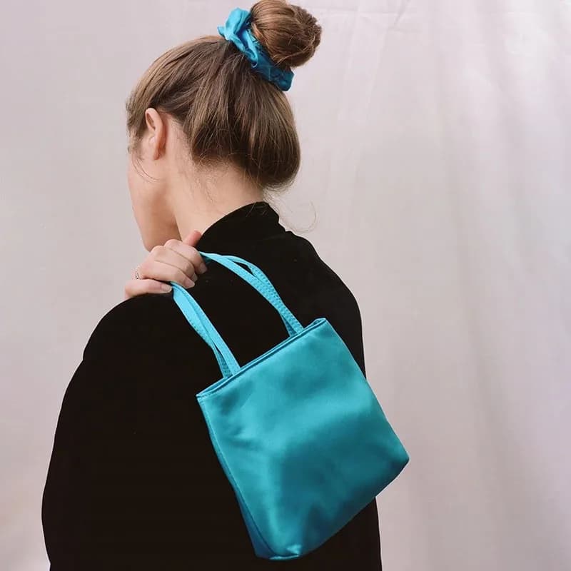 Vintage Square Crossbody bag 2020 Fashion New High quality satin Women's Designer Handbag small Shoulder Messenger Tote Bag