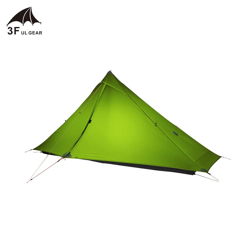 3F UL GEAR LanShan 1 pro 1 person outdoor camping tent 3/4 season 230*80*125CM two sides 20D Silnylon