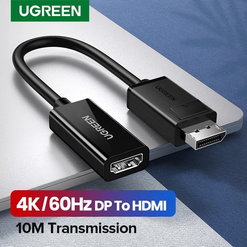 Adattatore Displayport DP a HDMI 4K Convertitore cavo Display Port 1080P per PC Laptop Proiettore Adattatore Displayport a HDMI