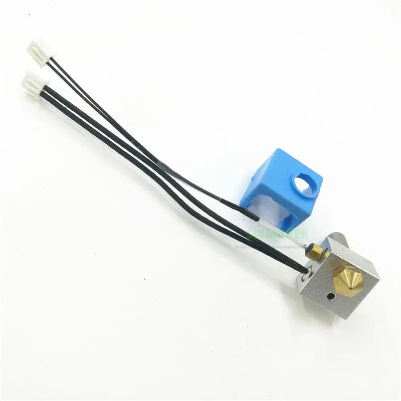 Duplicatore Wanhao I3 PLUS MK10 estrusore Hotend kit + cartuccia riscaldatore + termistore esagonale M3 per parti di stampanti 3D fai da te