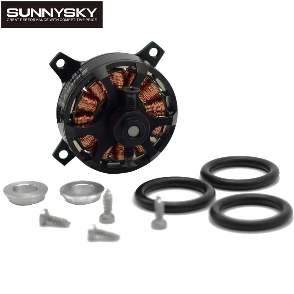 Motore brushless originale Sunnysky X2204 KV1480/KV1800 progettato per aereo RC quadcopter f3p aereo ad ala fissa 3D 1PC
