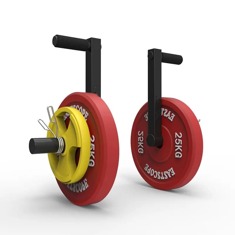 Gym fitness walking knobs, weight lifting, power training handle, exercise equipment for muscle body building, balance racks