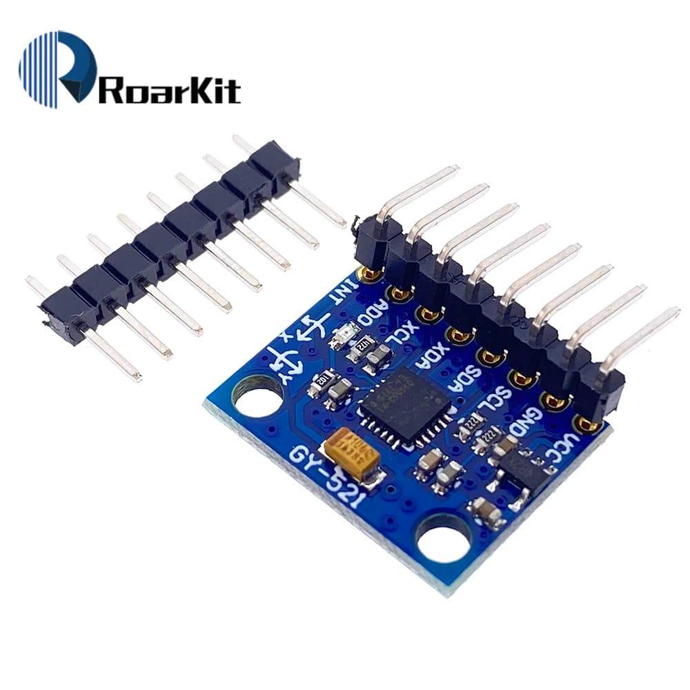 Accelerometro analogico dei sensori della giroscopio di asse del modulo 3 MPU-6050 MPU6050 di IIC I2C per la cc 3V-5V di Arduino
