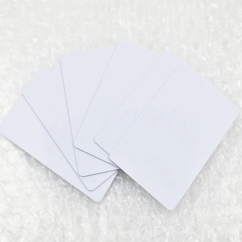 Schede in PVC a getto d'inchiostro vuote stampabili 13.56Mhz NFC 215 Card Tag scrivibile Inkjet Blank PVC Card per stampante Canon Epson