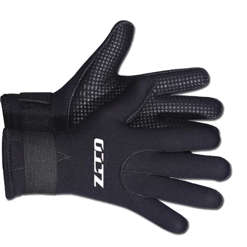Guanti da immersione in neoprene ZCCO da 3 mm - Resistenti ai graffi e all'abrasione, antiscivolo, protezione termica, per nuoto, snorkeling e pesca