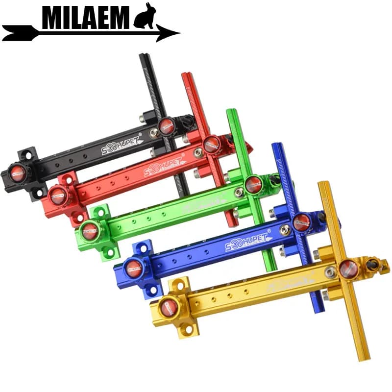Tiro con l'arco Arco ricurvo Sight 1 Pin 6 pollici Fionda Destra Sinistra Arco da caccia Bersaglio Arco ricurvo Accessori per tiro