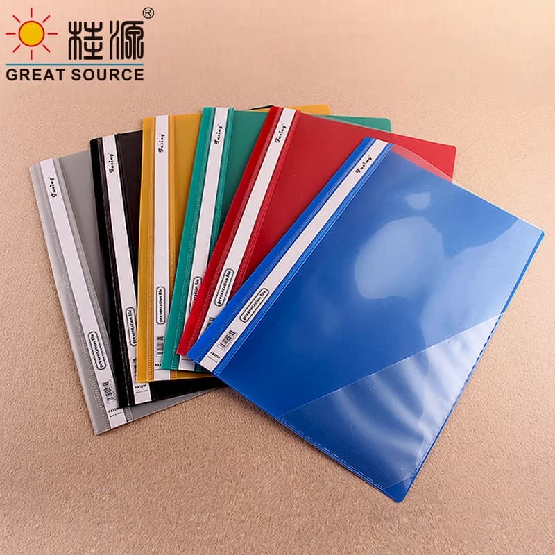 Cartella per report Makeasy F/C Cartella con clip a 2 fori Copertura trasparente W250*L345mm (9,85"*13,58")