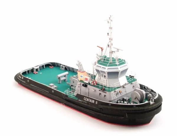 Scala 1:100 Polonia Centauro II Barca da rimorchio Nave Artigianato fai da te MODELLO DI CARTA KIT Puzzle giocattolo fatti a mano