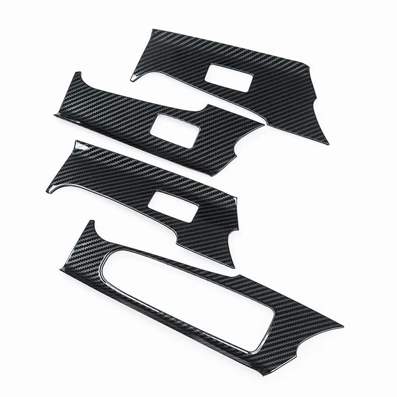 Per BYD Song Plus Central Control Water Cup Gear Panel Frame Decoration Sticker modifica interna ricambi Auto
