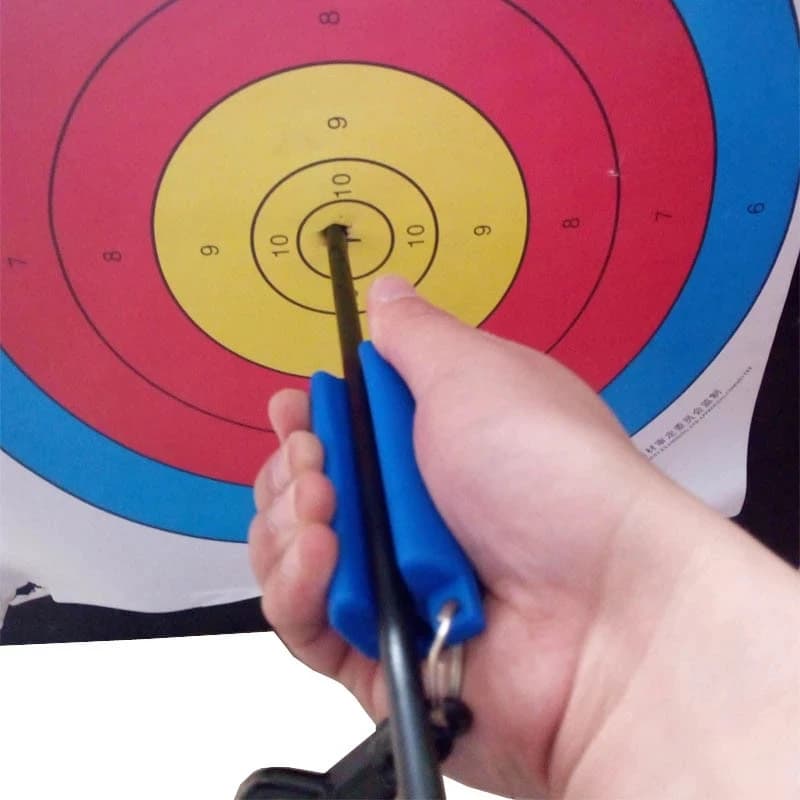 Rubber Arrow Puller Assists Protecting Arrow Shaft Preventing Arrow Shaft Breaking for Target Composite Bow Archery