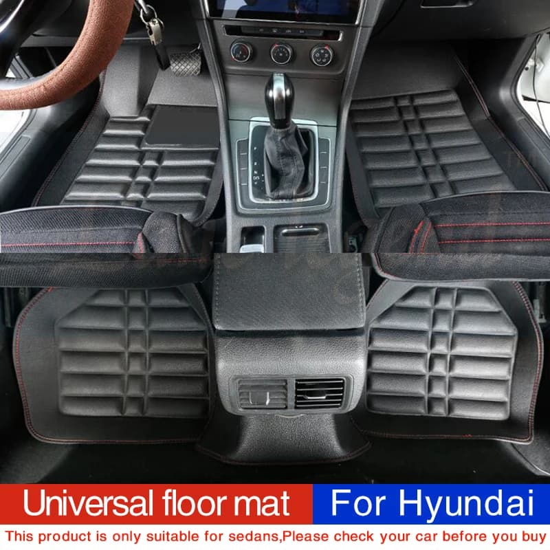 Tappetino per auto per hyundai solaris creta elantra santa fe tucson getz ix25 tappetini per auto