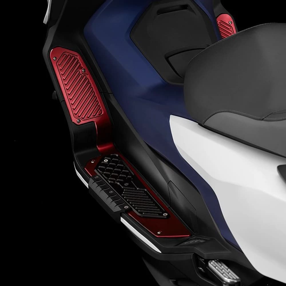 Moto Honda forza 300 Poggiapiedi Rilievi Del Piede Pedale Piastra Pedali Per Honda Forza300 MF13 FORZA/300/125/250 2018 2019 Accessori