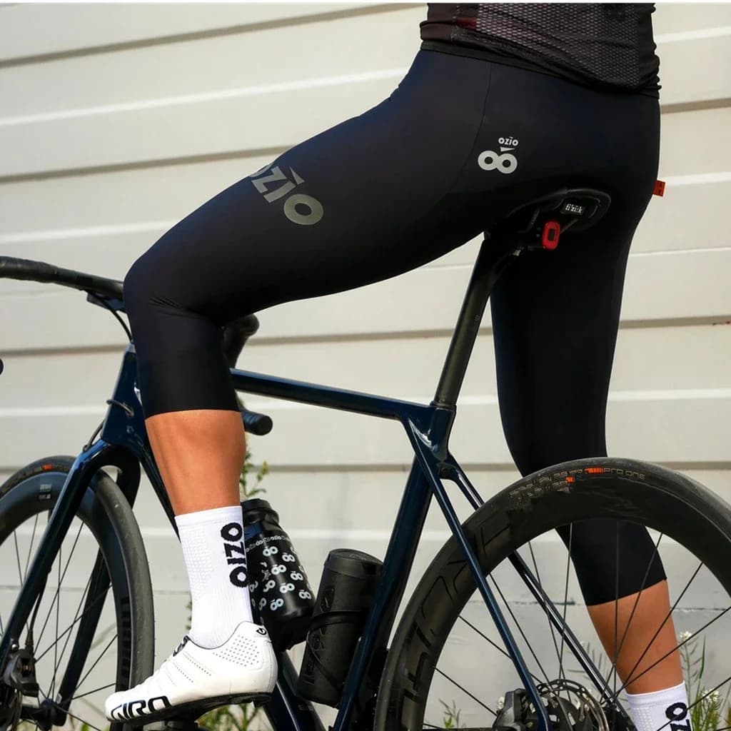 Spring/Autumn New Cycling Mens Bike 3/4 Black Mutches with straps Short shorts MTB Shorts Road cycling 20D Spuer Gel Pad Pants
