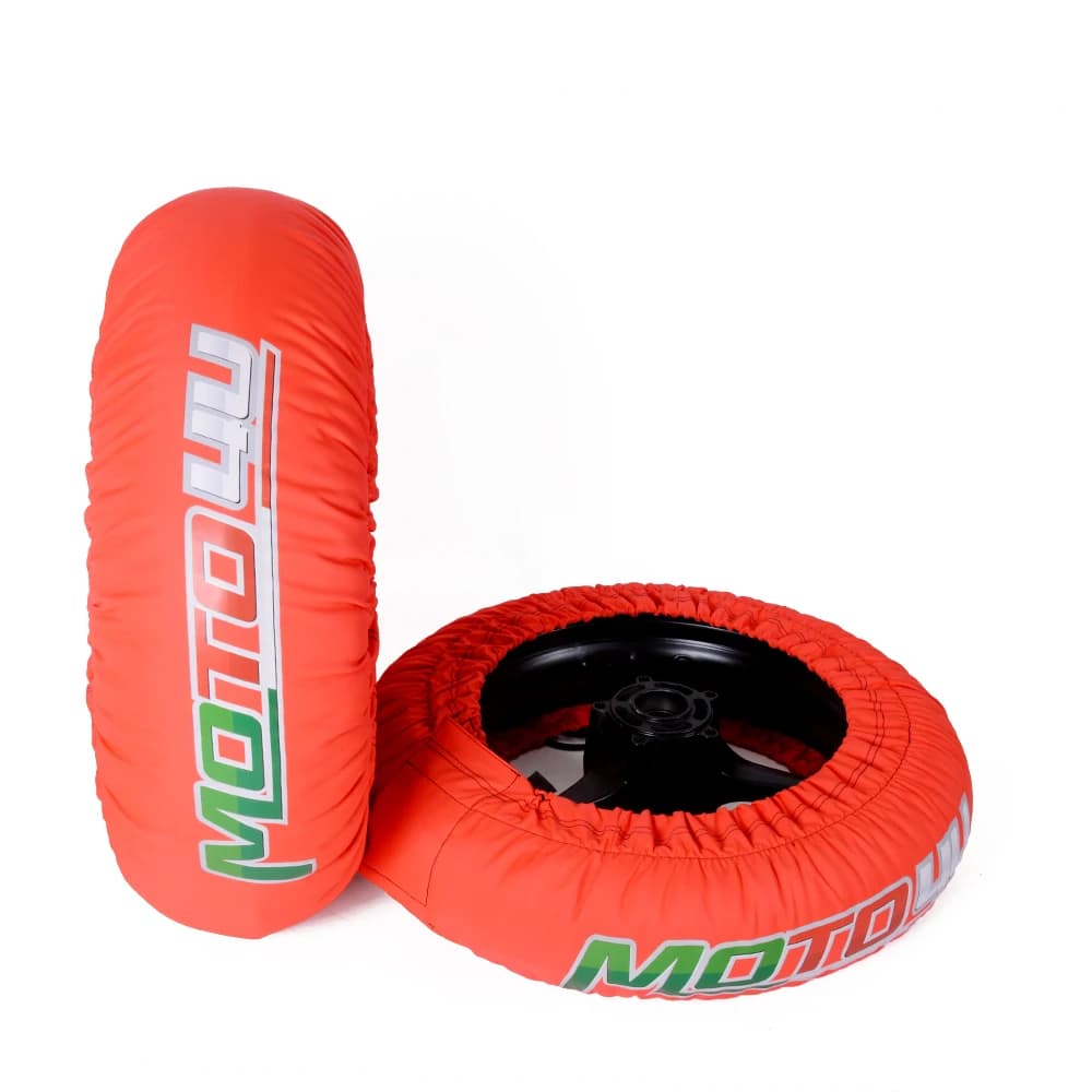 Coperta per pneumatici da corsa per moto 120/200 120/180 120/165 110/140 110/120 Copertura riscaldante per pneumatici per ruote anteriori posteriori da 17 pollici