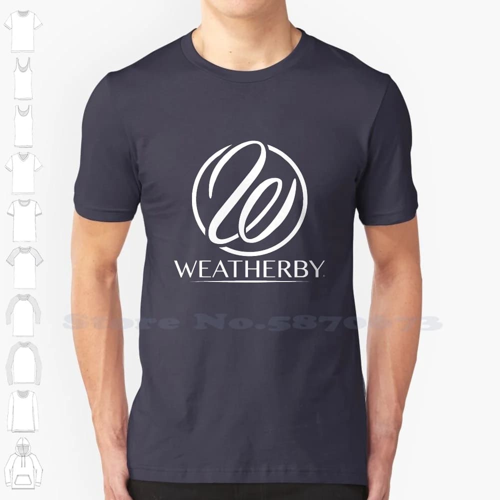 Weatherby t-shirt in puro cotone 100% American Gun Inc produttore