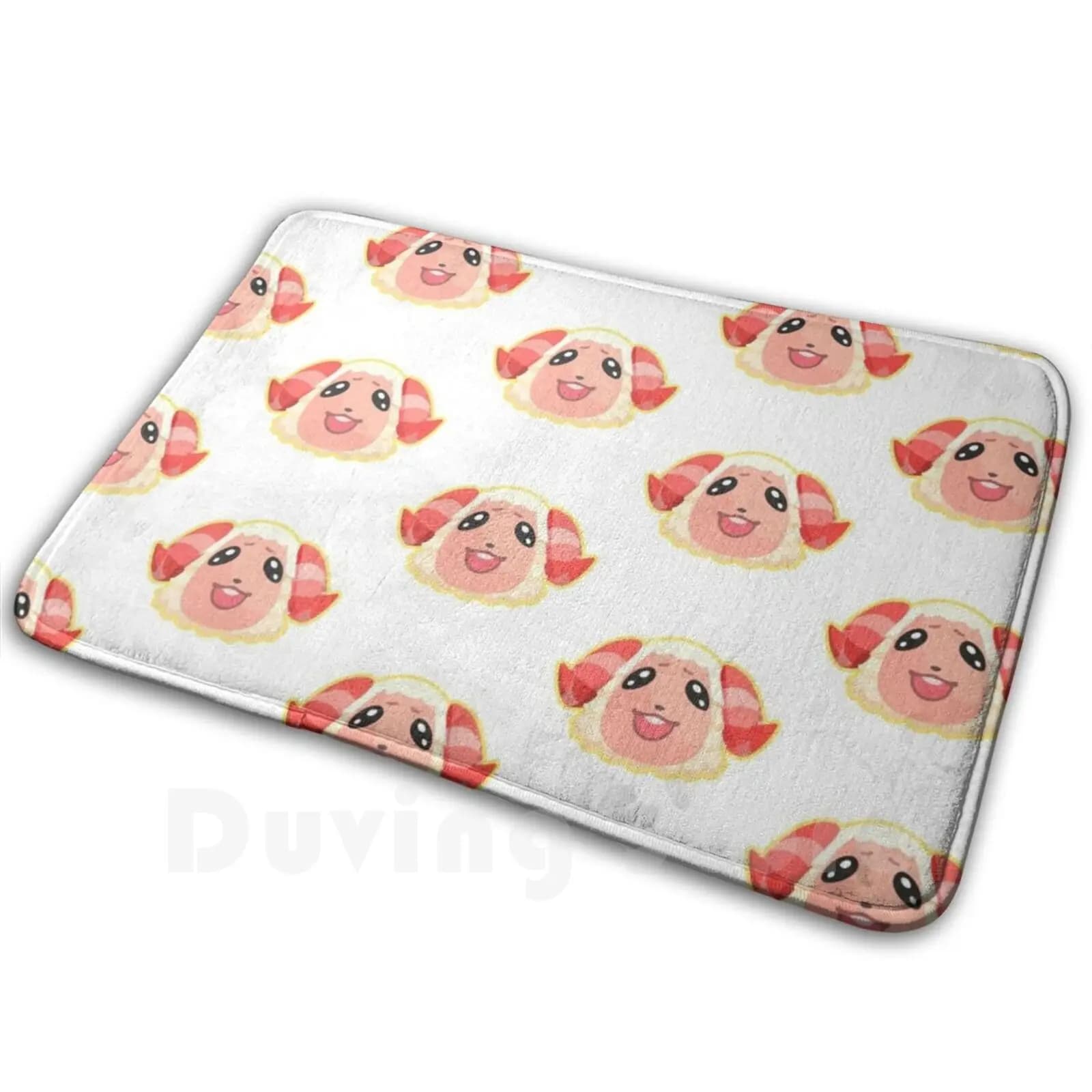 Dom Morbido Tappetino Antiscivolo Tappeto Tappeto Cuscino Dom Dom Acnh Acnl Cavallo Pecora Pecora Bianca Pecora Rosa Bianco Bambino Dolce
