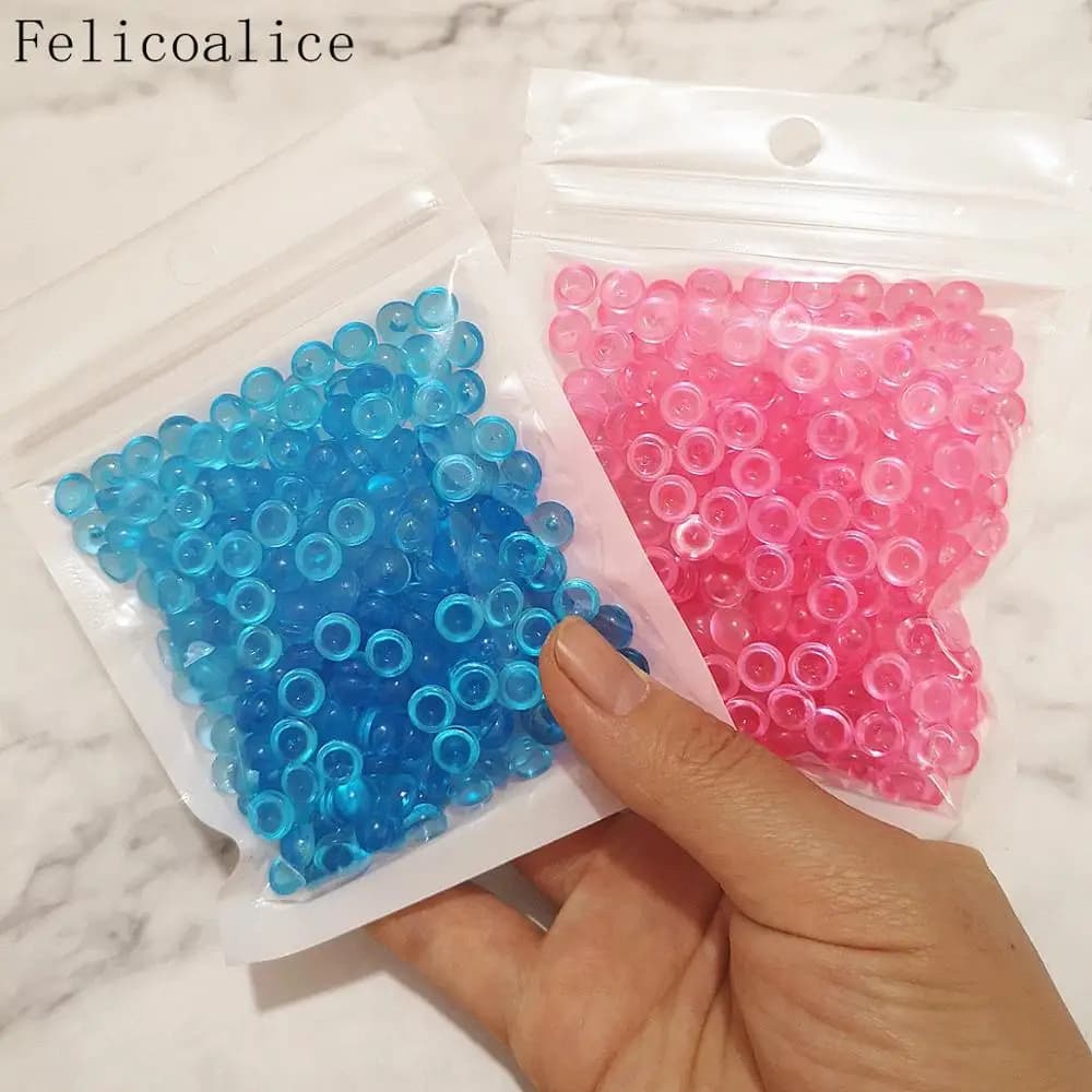 40g/Pack DIY Fishbowl Beads Polystyrene Craft Styrofoam Filler Beads Handicraft Balls Clay Toys for Plasticine Supplies