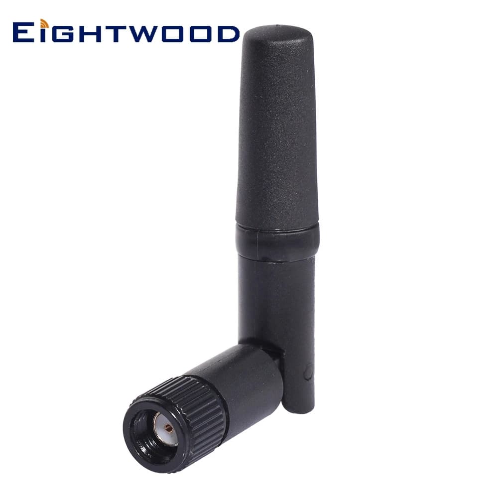 Eightwood 2.4GHz 2.15dbBi Antenna WiFi Omni RP SMA Antenna maschio per router di rete wireless Adattatore USB Schede PCI PCIe PC Desktop