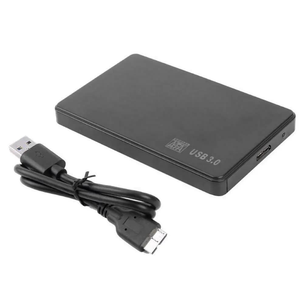 Caso del disco rigido esterno USB 3.0/2.0 5Gbps Chiusura da 2.5 pollici SATA External HDD hard Disk Box case per PC hard disk esterno 4tb
