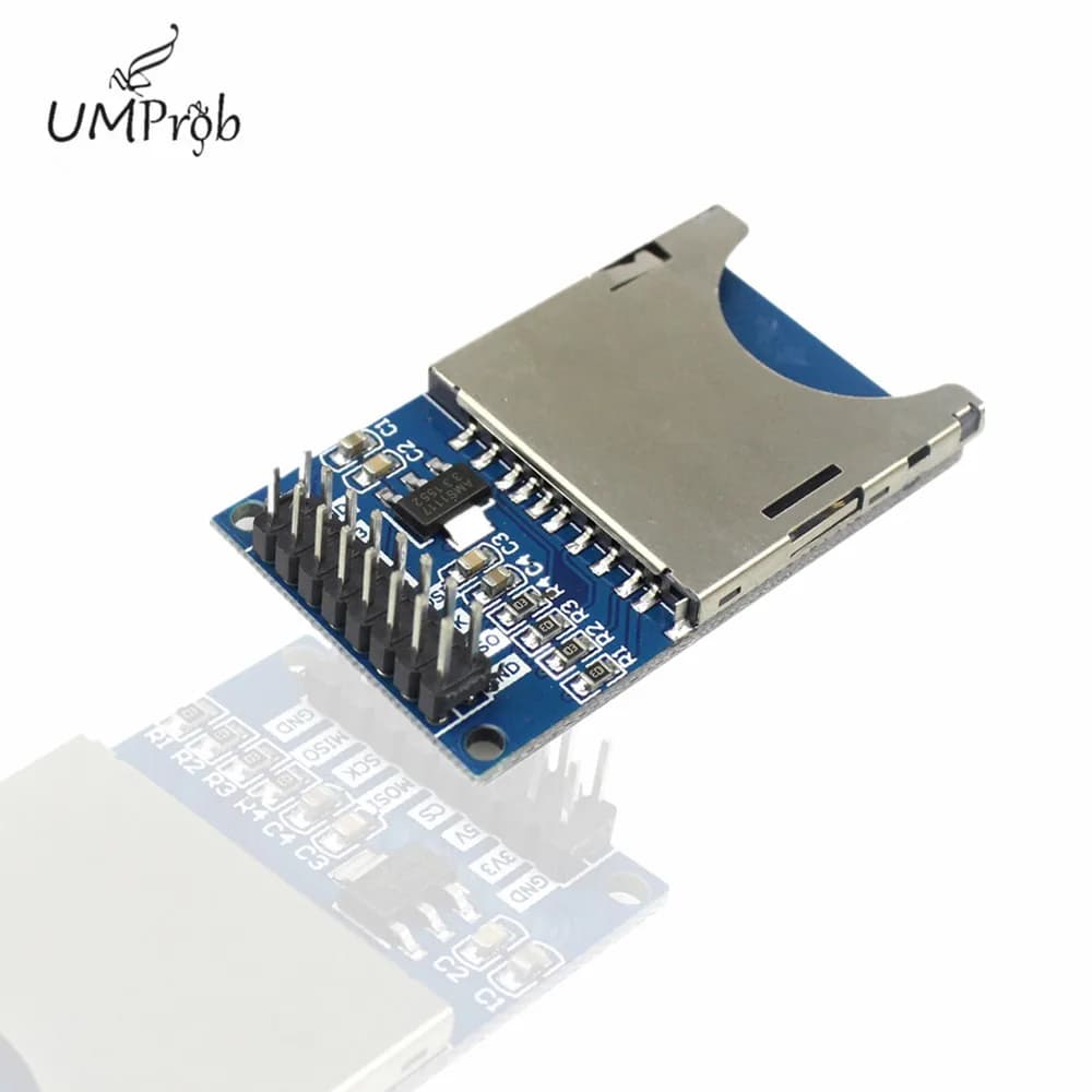 Modulo SD Card di Lettura e Scrittura del Modulo Slot Socket Reader BRACCIO MCU per arduino FAI DA TE Starter Kit